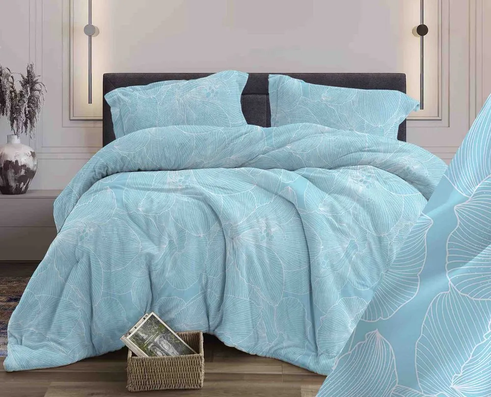 Комплект постельного белья 1,5-спальный, бязь 