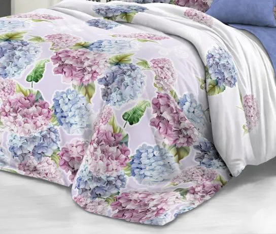 Пододеяльник 2-спальный, сатин "Престиж" (Сиреневый сад (основа))