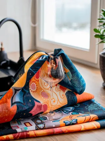 Комплект полотенец 48*60 см, 3 шт., рогожка (Лунный свет)