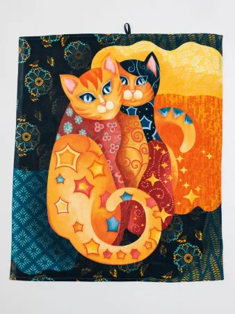 Комплект полотенец 48*60 см, 3 шт., рогожка (Лунный свет)