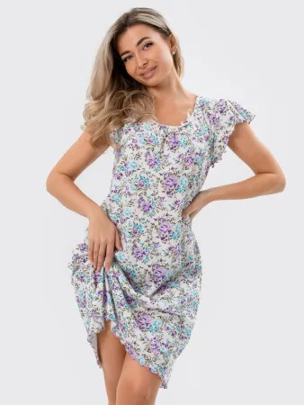 Сорочка ночная женская,мод. 426,трикотаж (Прелесть (сиреневый))