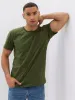 Футболка мужская, модель 214, трикотаж (Хаки)