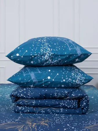 Комплект постельного белья Семейный, перкаль (Млечный путь)