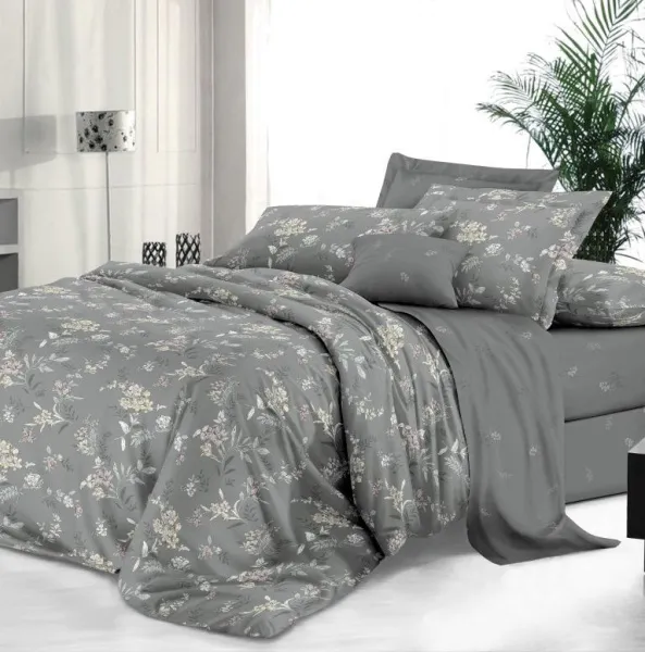 Простыня Евро 240*220 см, сатин "Престиж" (Валенсия (компаньон))