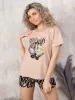 Пижама женская, модель 146, трикотаж (Зебры)