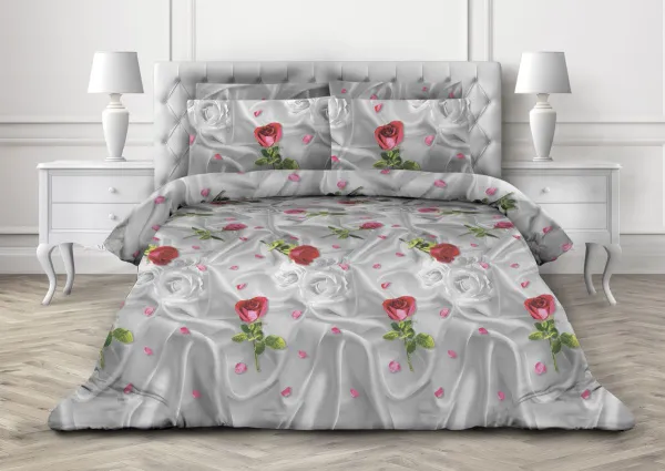 Простыня Евро 240*220 см, бязь ГОСТ (Серебряный будуар)