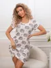 Сорочка ночная женская,мод. 450,трикотаж (Ёжики)