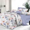 Комплект постельного белья 2-спальный, сатин "Престиж", с Европростыней (Цветочная фантазия)