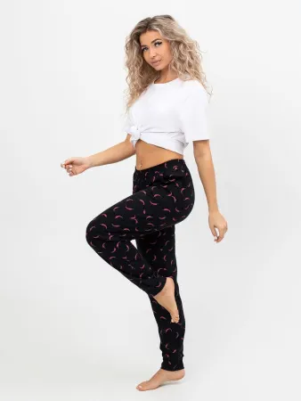 Брюки пижамные женские, модель 162, трикотаж (Перчик)