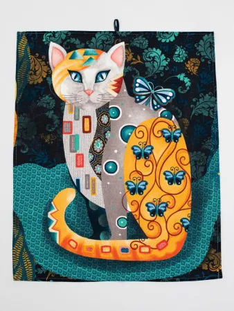 Комплект полотенец 48*60 см, 3 шт., рогожка (Лунный свет)