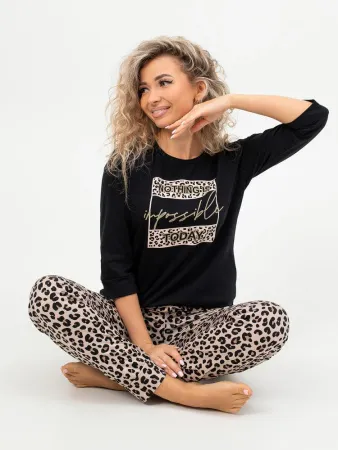 Костюм женский, модель 162, трикотаж (Лео)