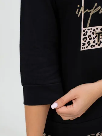 Костюм женский, модель 162, трикотаж (Лео)