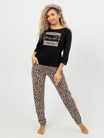 Костюм женский, модель 162, трикотаж (Лео)