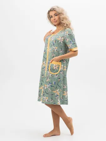 Халат женский, модель 124,трикотаж  (Сонет)