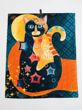 Комплект полотенец 48*60 см, 3 шт., рогожка (Лунный свет)