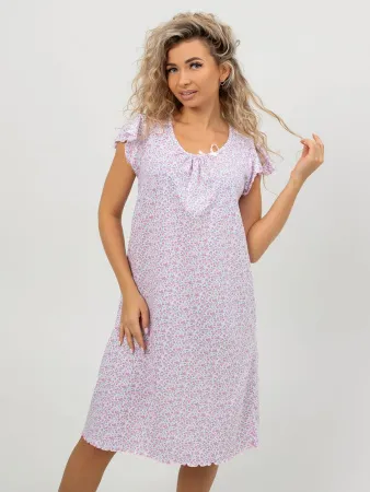 Сорочка ночная женская,мод. 426,трикотаж (Кармен, розовый )