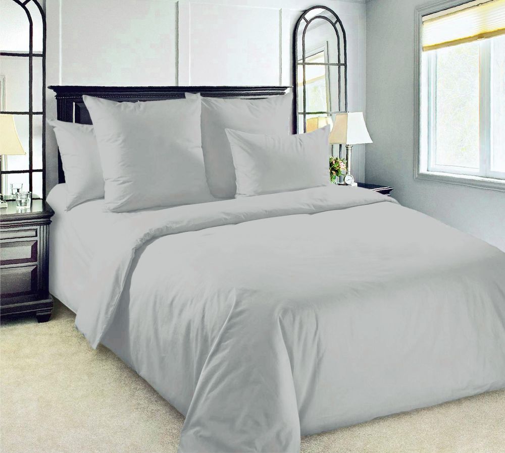 Наволочка 70*70 см, перкаль гладкокрашеный (Горный туман)