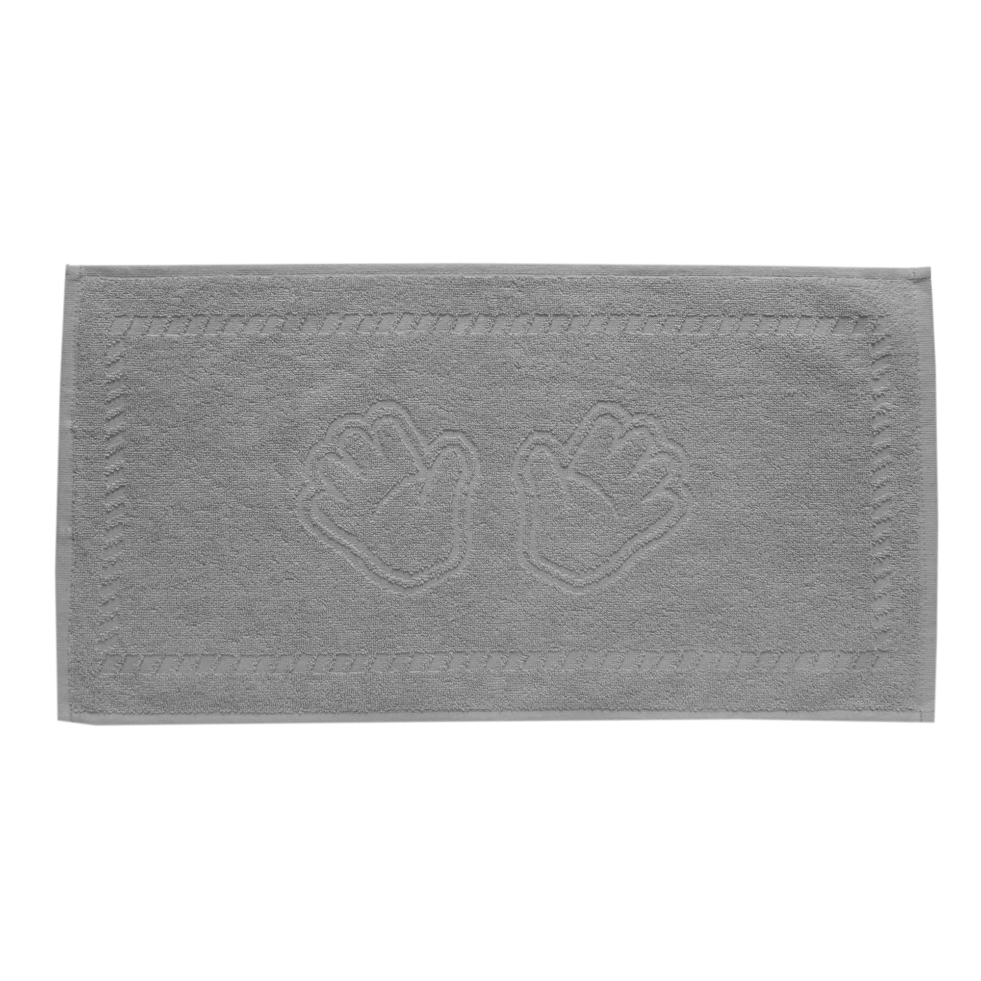 Махровое гладкокрашеное полотенце 