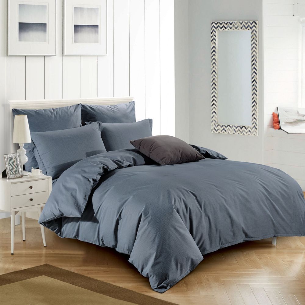 Пододеяльник 2-спальный, сатин однотонный (Перламутр)