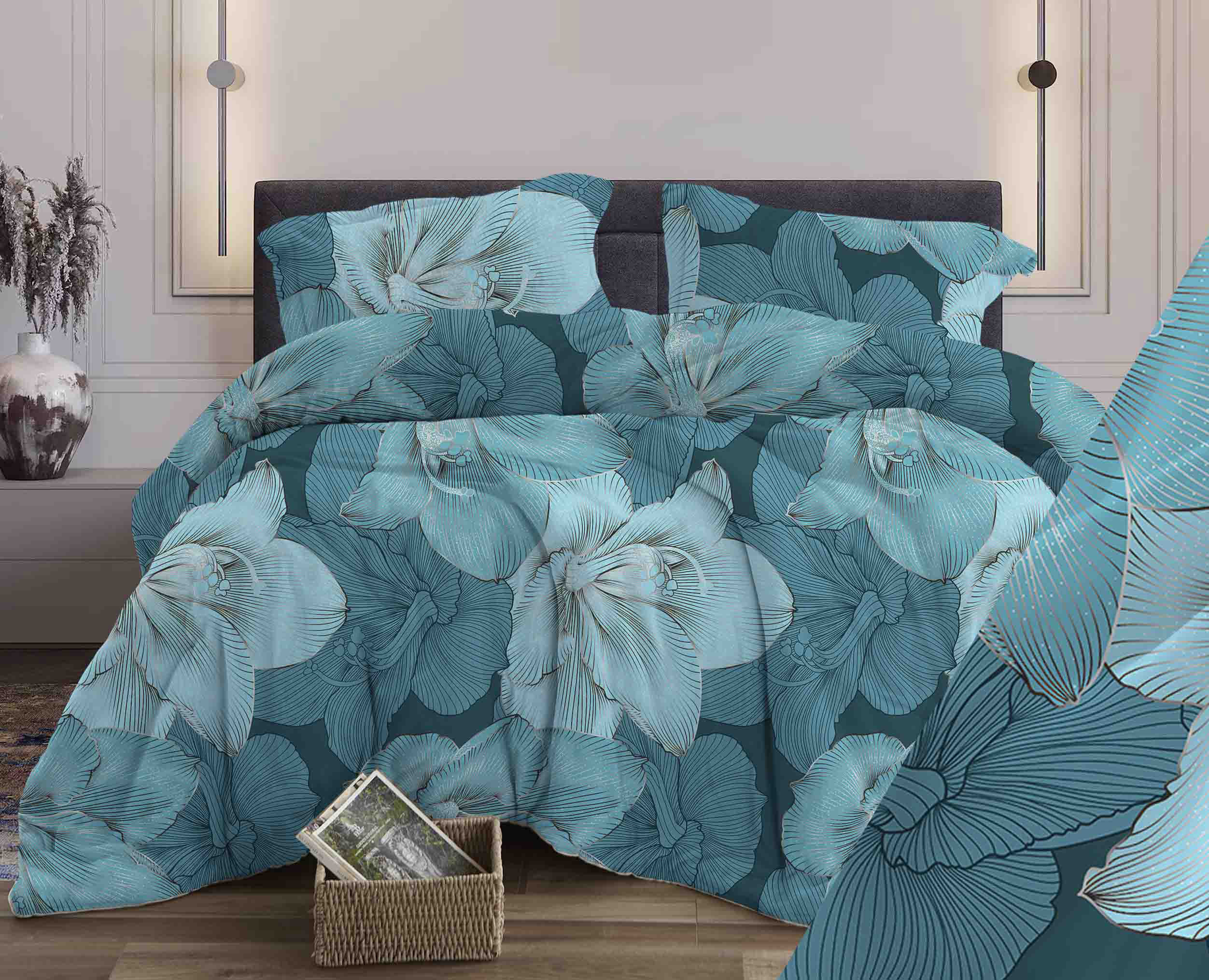 Простыня Евро, бязь 