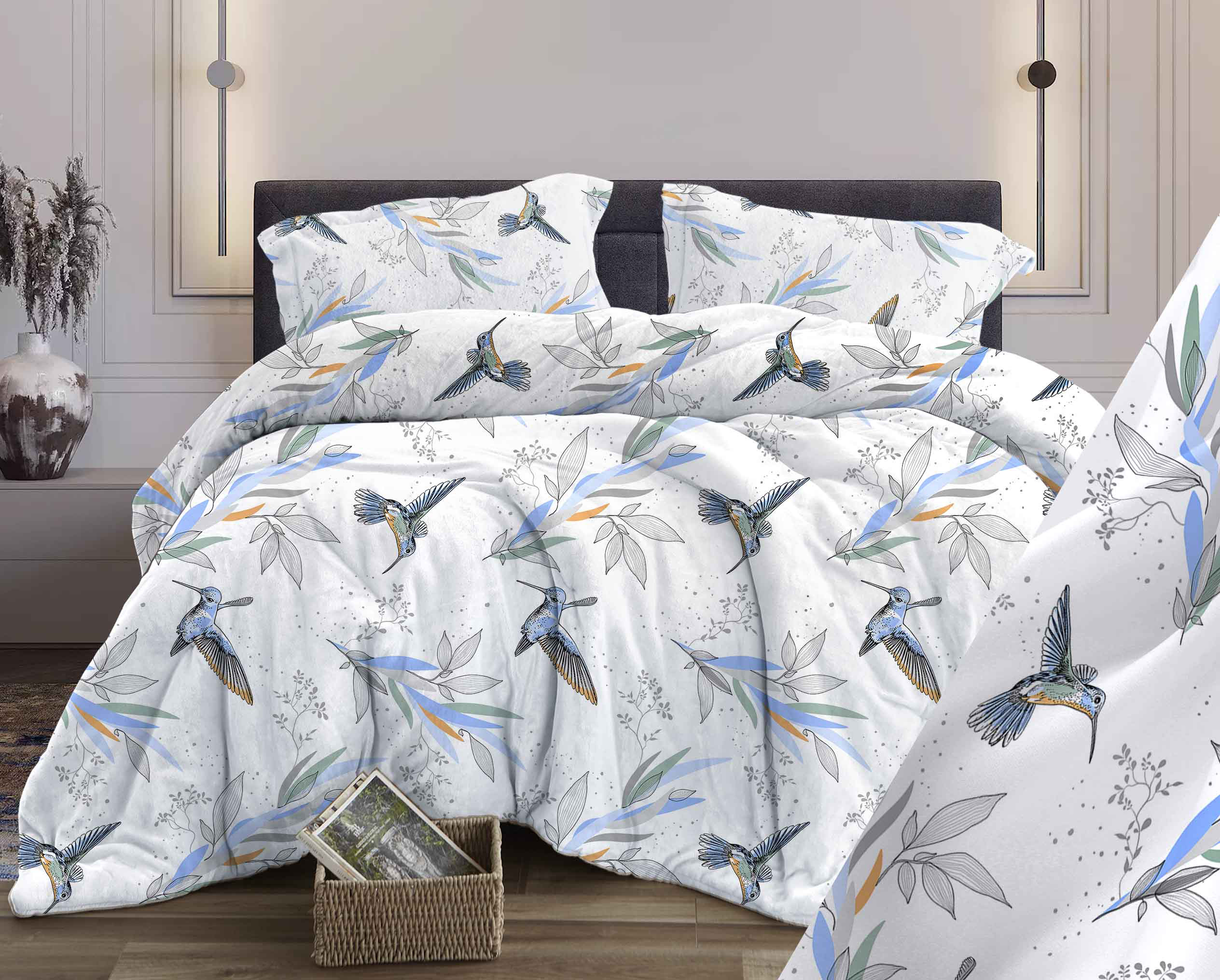 Комплект постельного белья Семейный, бязь 