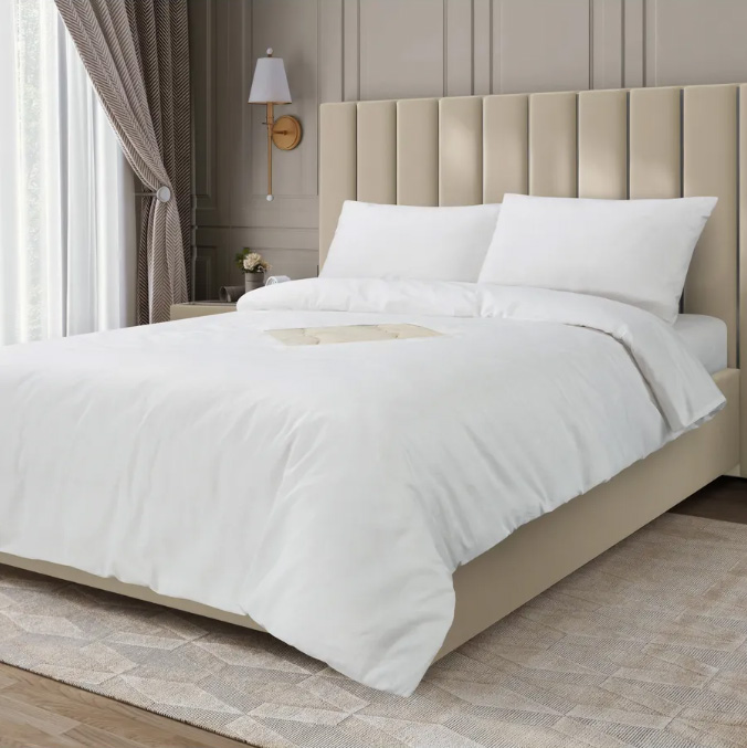 Пододеяльник 2-спальный, с вырезом 