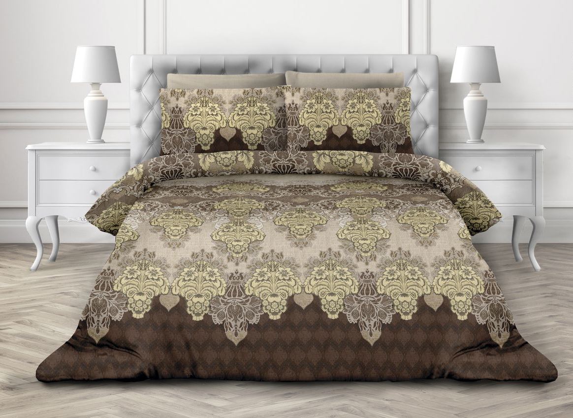 Простыня на резинке 090*200 см, бязь ГОСТ, борт 25 см (Лувр)