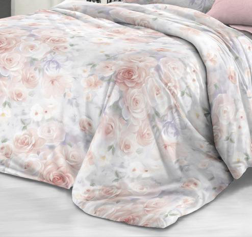 Пододеяльник Евро 200*220 см, сатин "Престиж" (Романтика (основа)) Пододеяльник Евро 200*220 см, сатин "Престиж" (Романтика (основа))