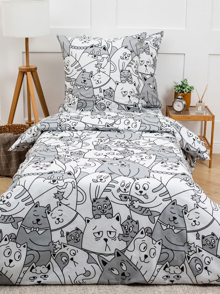 Простыня 1,5-спальная, бязь "Комфорт" (Котовасия)