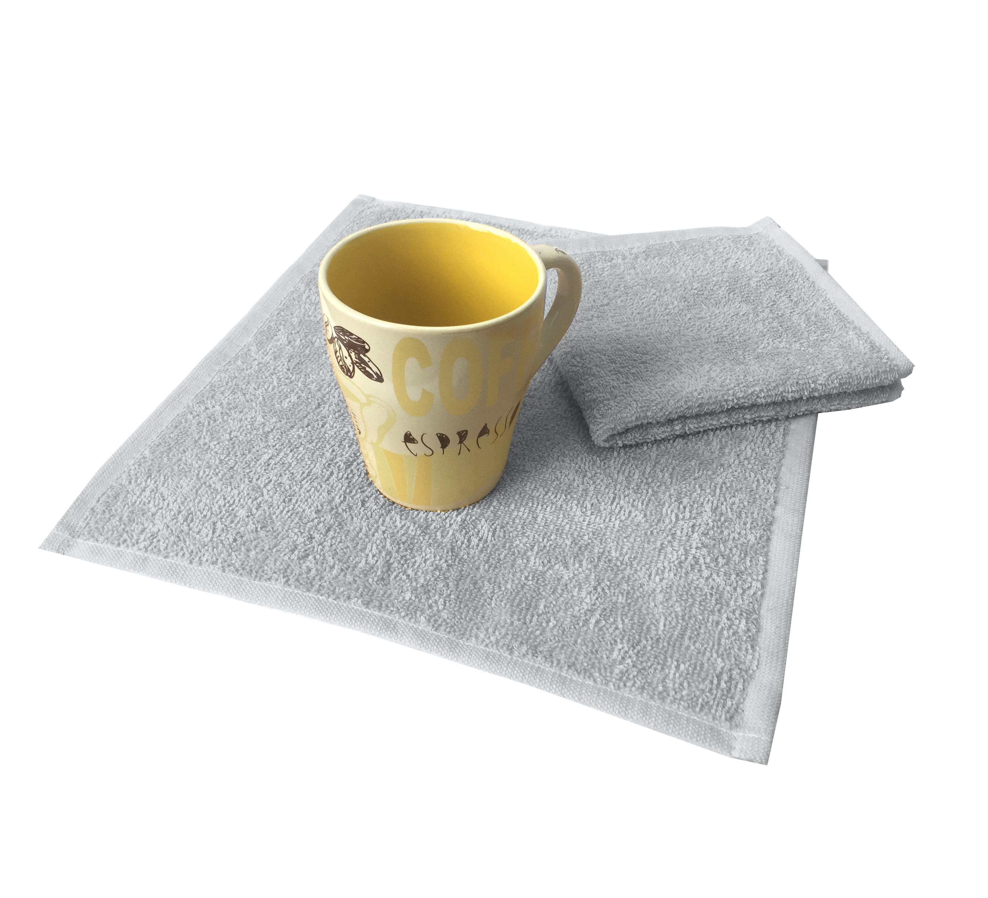 Салфетка махровая, 30*30см, 380 гр (Серый)