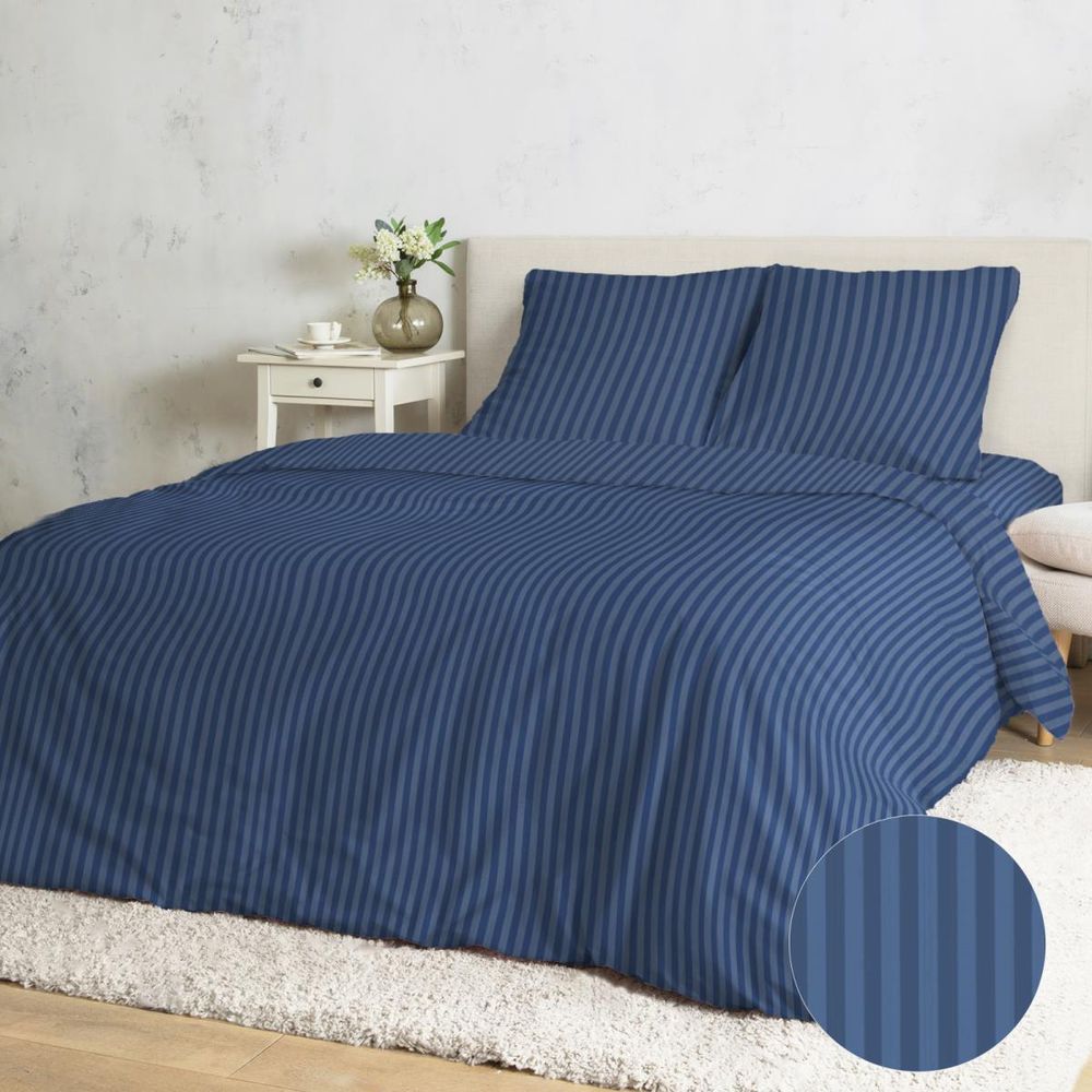 Наволочка 70*70 см, перкаль (Лунная соната, ночной перламутр)