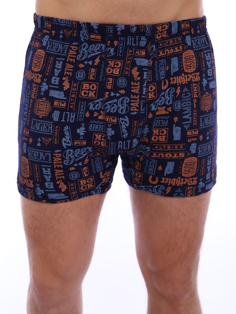 Трусы-боксеры, модель 212, трикотаж (Адам)