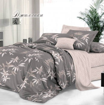 Комплект постельного белья 2-спальный, сатин "Престиж", с Европростыней (Джиллиан)