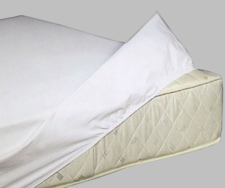 Простыня на резинке 160*200 см (борт 25 см), бязь отбеленная ГОСТ