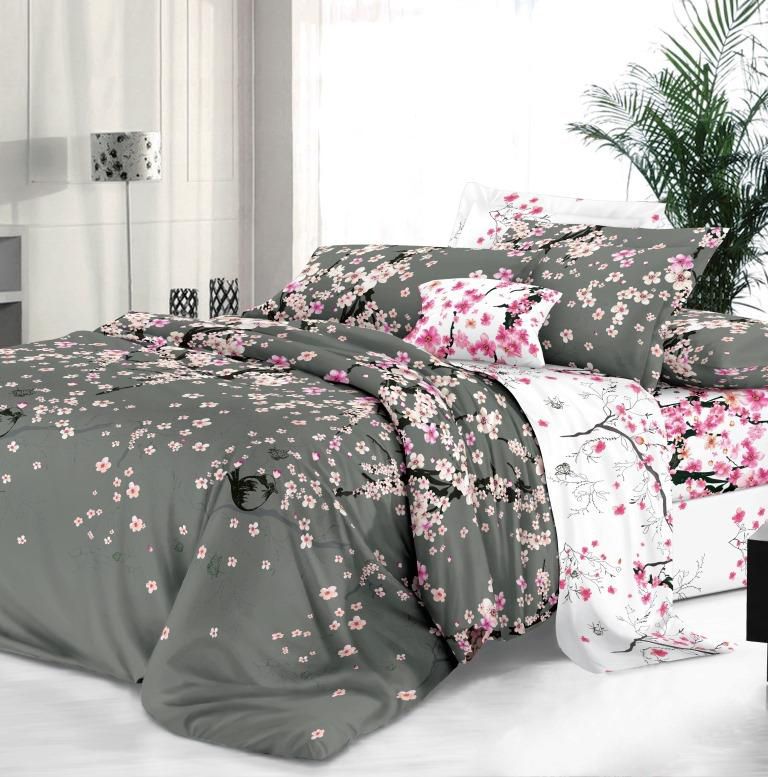 Пододеяльник 2-спальный, сатин "Престиж" (Туманное утро основа)