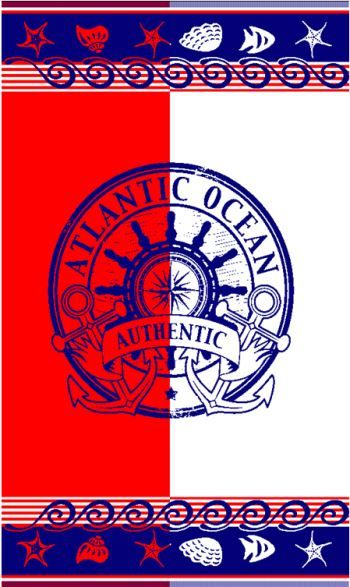 Махровое полотенце 100*160 см, ОАО "Авангард" (Атлантика 3968)