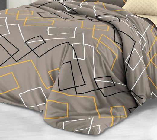 Наволочка 50*70 см, сатин "Престиж", на молнии (Успешный (основа))