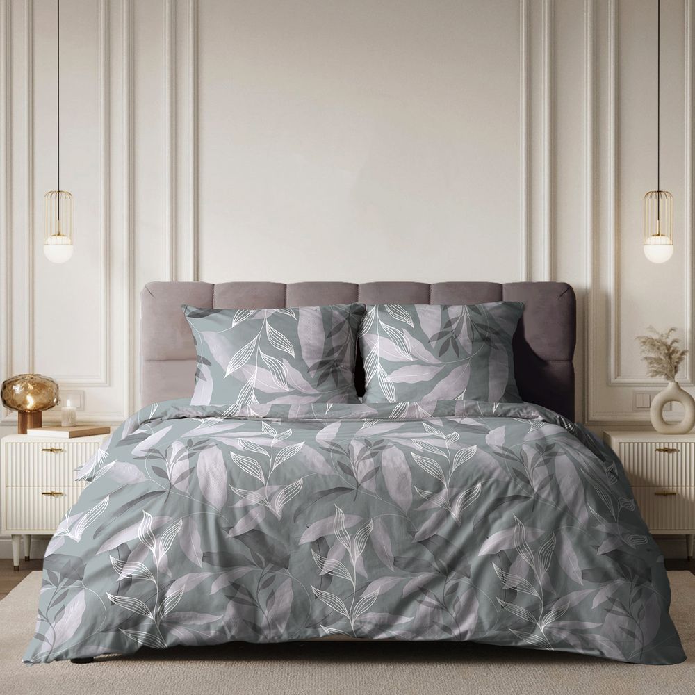 Простыня 2-спальная, бязь ГОСТ (Китос, серый)