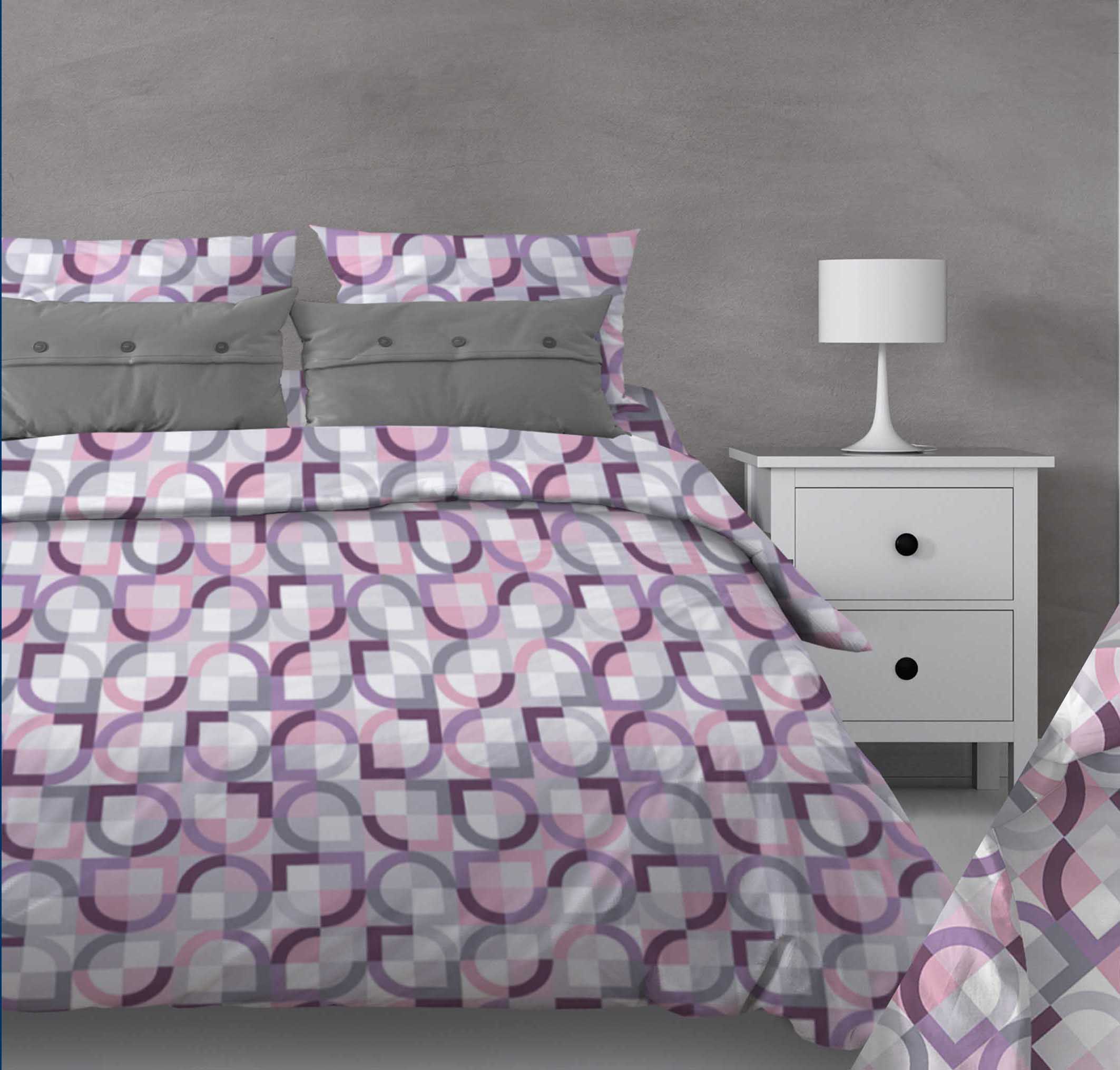 Комплект постельного белья 1,5-спальный, бязь 