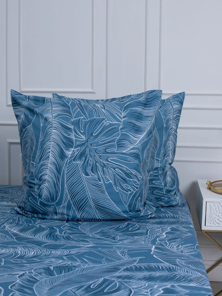 Наволочка 40*40 см, перкаль (Таинственный остров)