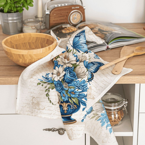 Комплект полотенец 48*60 см, 3 шт., рогожка (Патрисия)