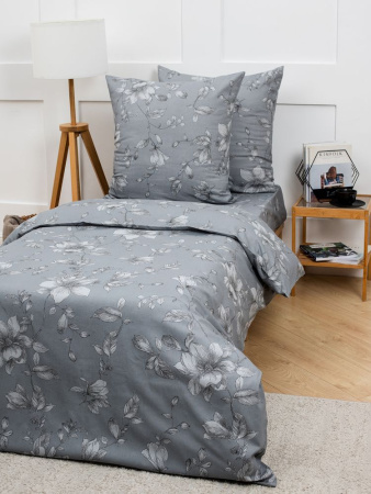 Простыня на резинке 090*200 см, бязь "Комфорт 150 см", борт 25 см (Грация)