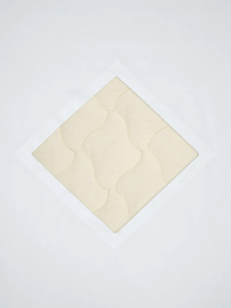 Пододеяльник 1,5-спальный, с вырезом "ромб", бязь отбеленная ГОСТ