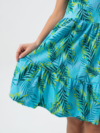 Платье женское, модель 174, трикотаж (Флора)