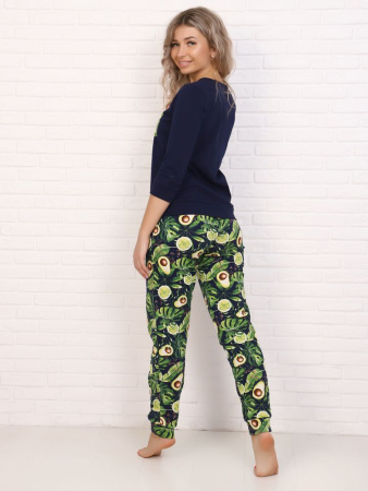 Пижама женская, модель 162, трикотаж (Авокадо)
