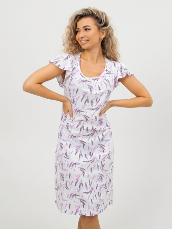 Сорочка ночная женская,мод. 426,трикотаж (Лаванда)