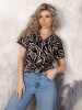 Футболка женская, модель 137, трикотаж (Зебра)