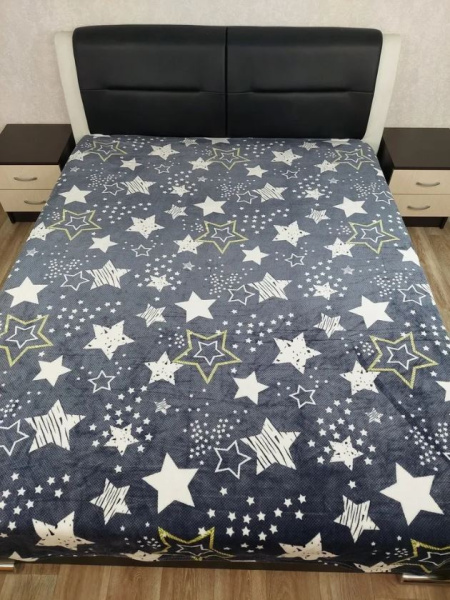 Плед 145*210 см, Велсофт  (Старс)