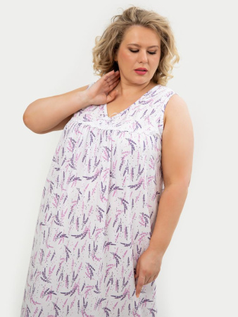 Сорочка ночная женская,мод. 431, трикотаж 60-70 (Лаванда)