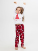 Пижама детская, модель 324, трикотаж (Змейка, красный)